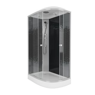 Душевая кабина Niagara NG-4512-14L BLACK 120х80х215