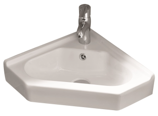 Раковина угловая SantiLine SL-2020 55см белый