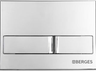 Комплект Berges 4в1 042448: инсталляция NOVUM кнопка L3 хром глянец унитаз Strati Rimless сиденье Strati Slim SO