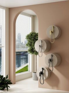 Гигиенический душ со смесителем Splenka S98.52.03 золотой сатин