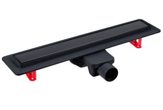 Душевой лоток Berges Optim Line Black 095506 60см чёрный матовый