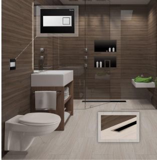 Fluenta Унитаз подвесной BASIC с крышкой-сиденьем