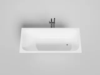 Ванна из искусственного камня Salini Orlanda S-Stone 102025MRH 160x70см RAL снаружи