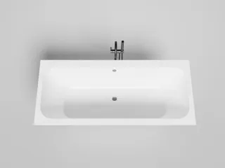 Ванна из искусственного камня Salini Orlanda Axis S-Sense 103212GRH 180x80см RAL снаружи