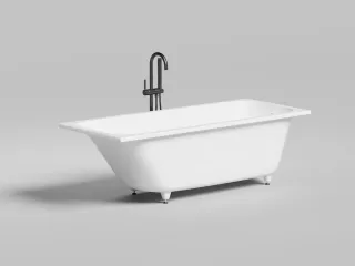 Ванна из искусственного камня Salini Orlanda Kit S-Sense 102111MRF 170x70см RAL полностью