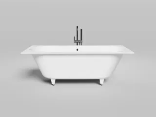 Ванна из искусственного камня Salini Ornella Axis S-Sense 103413MRH 170x75см RAL снаружи