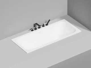 Ванна из искусственного камня Salini Orlanda Axis Kit S-Sense 103313GRF 170x75см RAL полностью