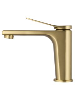 Смеситель для раковины Wonzon & Woghand WW-XH-012-BG брашированное золото