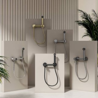 Гигиенический душ со смесителем Splenka S99.51.07 серый