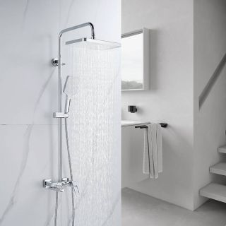 Душевая стойка Shevanik S6826 хром