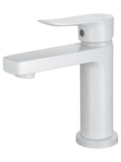 Смеситель для раковины Wonzon & Woghand Blend WW-A40222-MW белый матовый