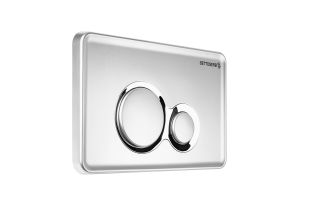 Клавиша смыва BETTOSERB 40006464 хром глянец TWIN