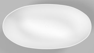 Ванна из искусственного камня Whitecross Diamond 0201.170087.200 170x87см белый матовый