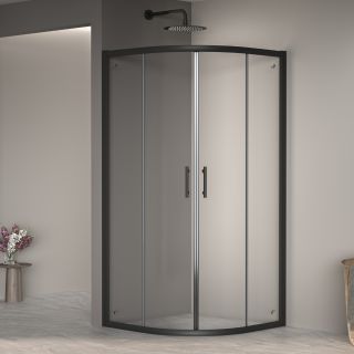 Душевой уголок RGW PA-51B 02085100-14 100x100см чёрный