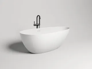 Ванна из искусственного камня Salini Paola In S-Sense 101612GRF 172x82см RAL полностью