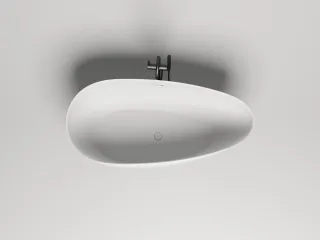 Ванна из искусственного камня Salini Paola In S-Stone 101612SMRF 172x82см RAL полностью