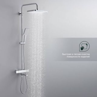 Душевая стойка Splenka S224.26 с термостатом хром