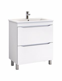 Тумба под раковину напольная Vigo Grani tn.GRI.OSK.75.2Y 75 см белый