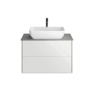 Тумба под раковину Kerama Marazzi Plaza Modern PLB.M.80.2\WHT.V 80 см белый