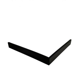 Экран для душевого поддона Veconi Pietra PS B, 1000x800x30, гелькоут и стекловолокно, черный