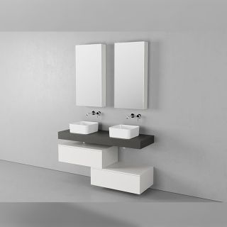 Столешница Velvex Unit 60, белый мрамор