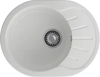 Мойка кухонная GranFest CLASSIC R-580L иней