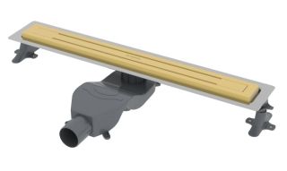 Душевой лоток Boheme Premium Trendy 983-80-MG 80см золото матовое