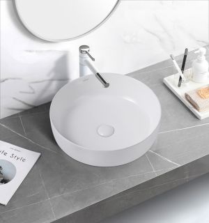 Раковина ABBER Bequem 45см белый AC2100