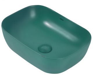 Раковина ABBER Rechteck AC2200MBG 46см тёмно-зелёный матовый