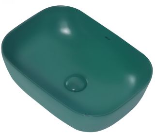 Раковина ABBER Rechteck AC2200MBG 46см тёмно-зелёный матовый