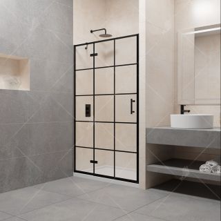 Душевая дверь RGW Passage PA-07B L 100x195см чёрный 41080710-84L