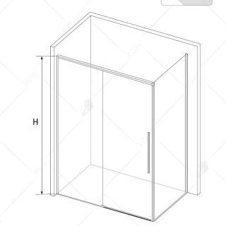 Душевой уголок RGW SV-42 (SV-12 + Z-050-2) 32324220-011 120x100см хром