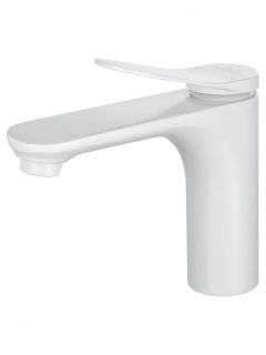 Смеситель для раковины Wonzon & Woghand WW-A40482-MW белый матовый