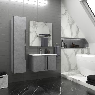 Зеркало Brevita Mars MARS-02060-ЧмП 60см чёрный