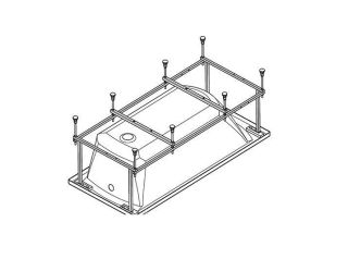 Монтажный комплект к акриловой ванне Santek Гоа Санторини 170 1WH302488