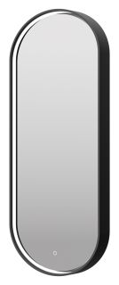 Зеркало с подсветкой Brevita Saturn SAT-Dro1-050-black 50см чёрный