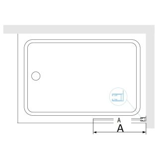 Шторка на ванну RGW SC-056-8B 35110562840-14 40см чёрный