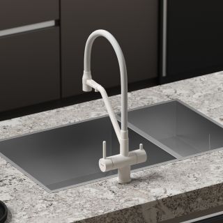 Смеситель для кухни Sancos Dora SC4003MW белый матовый