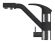 Смеситель для кухни Polygran Дуо чёрный/хром 694319