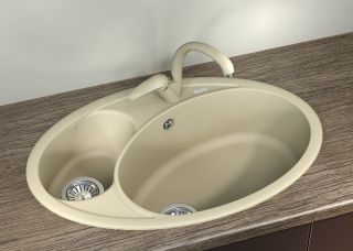 Кухонная мойка Florentina Селена 780 шампань