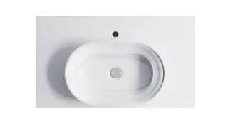 Тумба с раковиной Astra-Form Шарм 4631177713668 90 см серый матовый