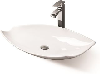 Раковина накладная SantiLine SL-1029 74см белый