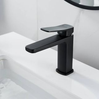 Смеситель для раковины Shevanik S9901H чёрный