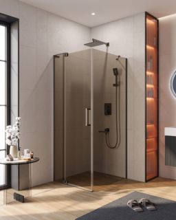 Душевой уголок CEZARES SLIDER-AH-1-80-80/90-BR-GM