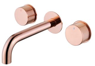 Встраиваемый смеситель для раковины ABBER Wasser Kreis AF81122RG розовое золото