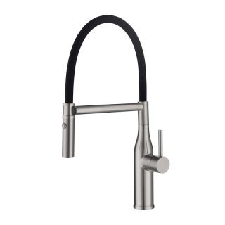 Смеситель для кухни Gappo G4098-25 с гибким изливом сатин