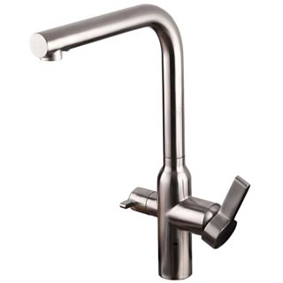 Смеситель для кухни Gappo G4399-4 под фильтр сатин