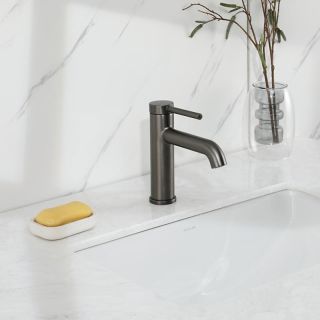 Смеситель для раковины Gappo G1006-9 оружейная сталь