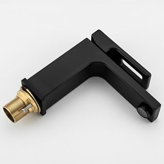 Смеситель для раковины Gappo G1017-6 чёрный