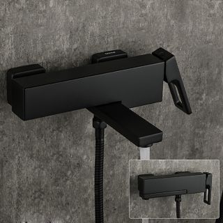 Смеситель для ванны Gappo G3217-6 чёрный